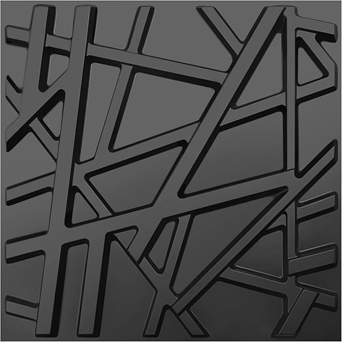 LEVOWAY 33 Pack 3D Wall Panels for Interior Wall Decor, Wall Covering Panles by LEVOWAY