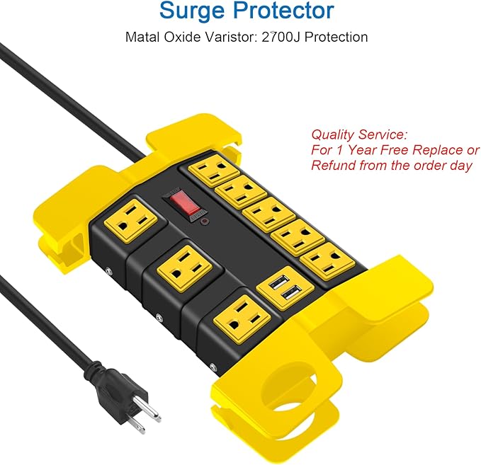 CCCEI Heavy Duty Power Strip - Image 4