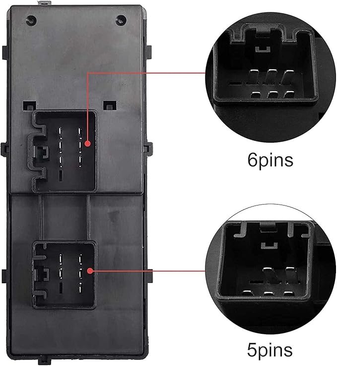 1L2Z14529BA Driver Side Power Master Power Window Switch Compatible - Image 4