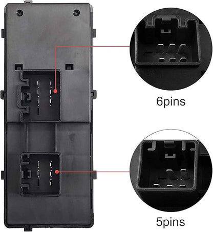 1L2Z14529BA Driver Side Power Master Power Window Switch Compatible - Image 4