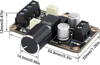 DROK 5W+5W Mini Amplifier Board 2pcs PAM8406 Audio Amplifier Board DC 5V - Image 4