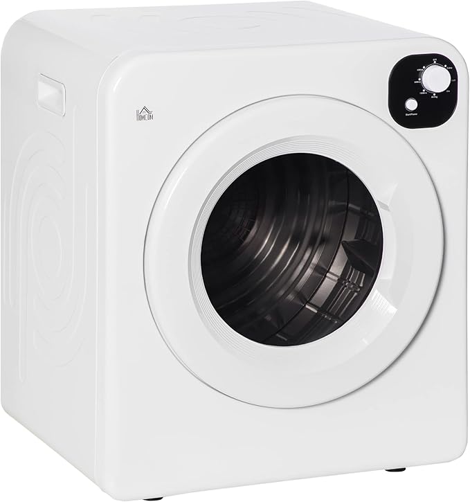 HOMCOM Portable Clothes Dryer, 120V 1300W Compact Laundry Dryer by HOMCOM