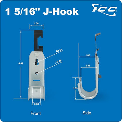 ICC Batwing J Hook 1 5/16” Without Retainer Clip - Image 8