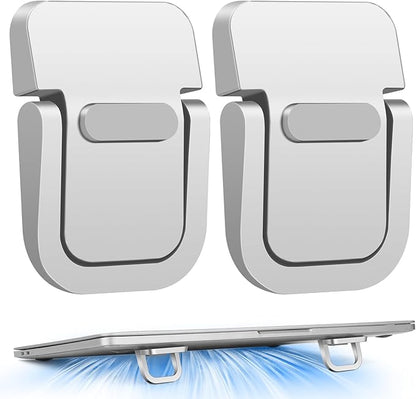 Mini Laptop Stand, Portable Laptop Stand, Foldable & Lightweight Ergonomic Riser by Yipinve
