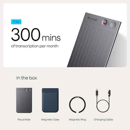 Plaud Note AI Voice Recorder, AI Note Taking Device, Transcribe & Summarize - Image 9