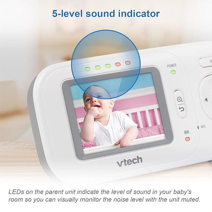 VTech VM320 Baby Monitor, 2.4" Screen - Image 7
