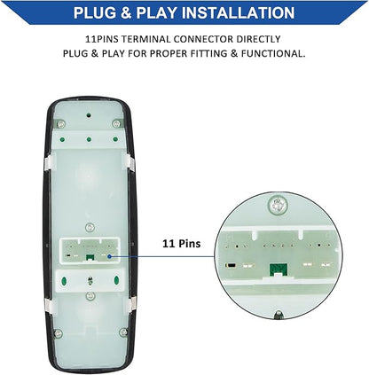Obaee Master Power Window Switch Front Left Driver Side Compatible - Image 4