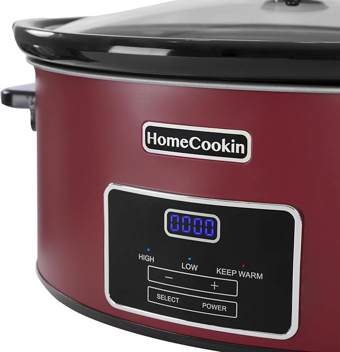HOMECOOKIN 7 Quart Programmable Slow Cooker, Kitchen Appliances, Perfect - Image 2