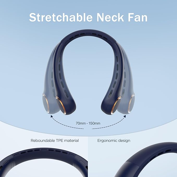 GULAKI Portable Neck Fan, Personal Fan - Image 5