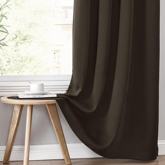 ChrisDowa 100% Blackout Curtains 102 inch Long - Image 7
