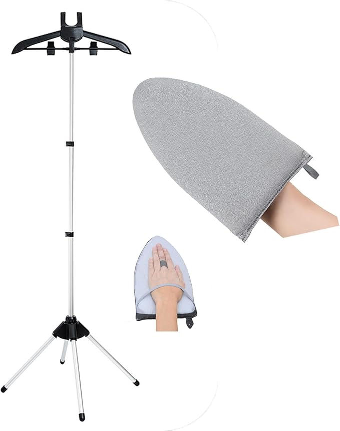 Clothes Steamer Stand Hanger by Tingtio