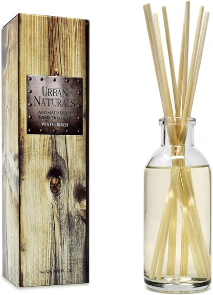 Urban Naturals Winter Birch Reed Diffuser Oil Gift Set | Birch Wood & Balsam by UrbanNaturals