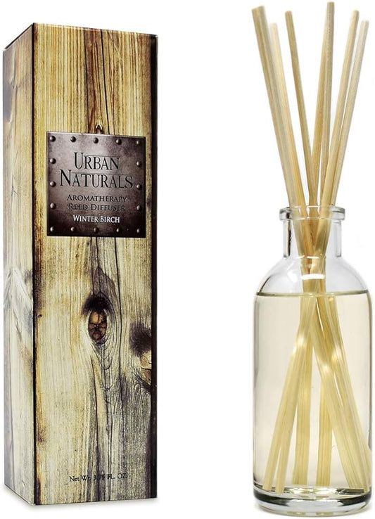 Urban Naturals Winter Birch Reed Diffuser Oil Gift Set | Birch Wood & Balsam by UrbanNaturals