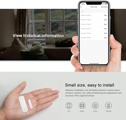 WiFi Door Sensor Window Detector: Smart Magnetic Door Open Detector - Image 4