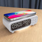 IHAO 5in1 Alarm Clock with Wireless Charging Night Light 15W Fast Charger by IHAO