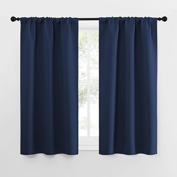 NICETOWN Kitchen Curtains, Short Blackout Curtains & Drapes, Thermal Insulated by NICETOWN