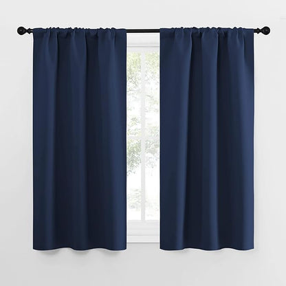 NICETOWN Kitchen Curtains, Short Blackout Curtains & Drapes, Thermal Insulated by NICETOWN