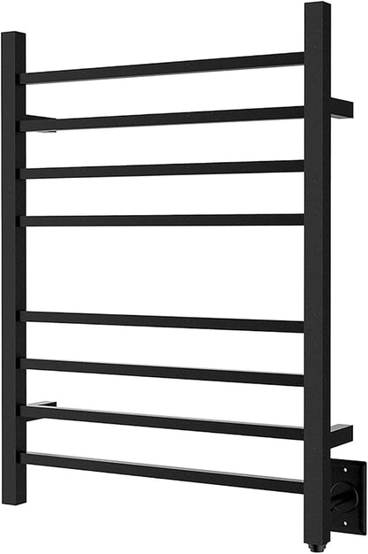HEATGENE Towel Warmer, Heated Towel Warmer Rack, Wall-Mounted Hardwired/Plug-in by HEATGENE