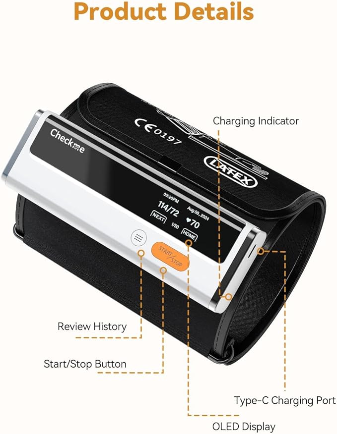 Checkme Bluetooth Blood Pressure Monitor - Image 7