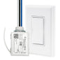 RunLessWire Single Pole Battery-Free DIY Wireless Light Switch Kit 150ft RF by RunLessWire