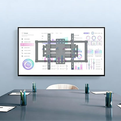 HILLPORT 85 86 98 TV Wall Mount 75 90 100 110 inch Full Motion Ultra Slim - Image 6