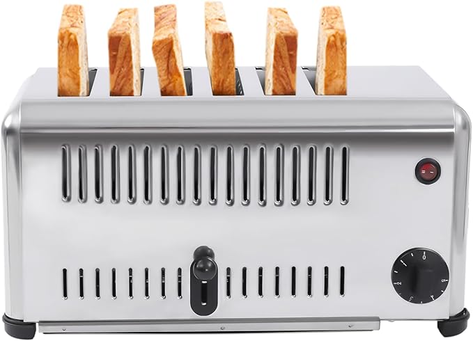 Commercial Small Toaster, 1680W 110V Electric Bread Toaster by Unknown