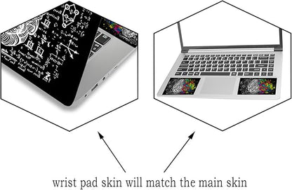 Laptop Skin Sticker Decal, Decorative Waterproof, Left & Right Brain - Image 7