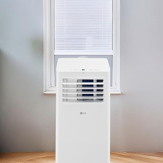 LG 5, 100 BTU / 9, 000 BTU Portable Air Conditioner, Cools 150 Sq.Ft., Quiet - Image 7