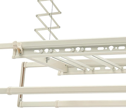 banborba Electric Retractable Airing Rack, Ceiling Mounted Clothes Drying Rack - Image 7