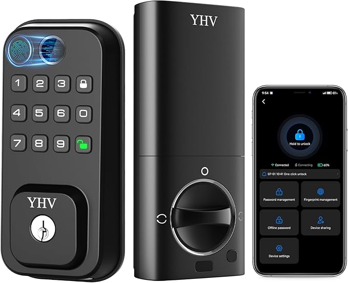 Keyless Entry Smart Door Lock by YhvSecurity