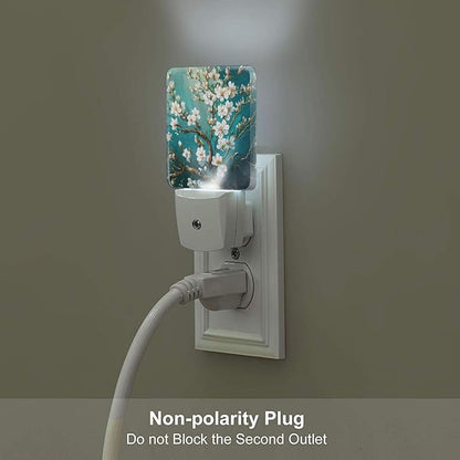 FSHVQKD Blossoming Almond Tree Night Light, Plug-in Nightlights Auto Sensor - Image 5