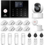 LWOHSI Alarm System for Home Security, WiFi+GSM 4G Wireless Alarm System by LWOHSI