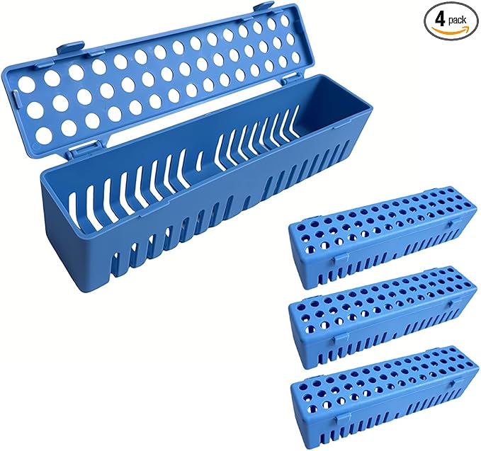 Dental Autoclave Sterilizer Box Large Plastic Sterilization Cassettes Dental by Unknown