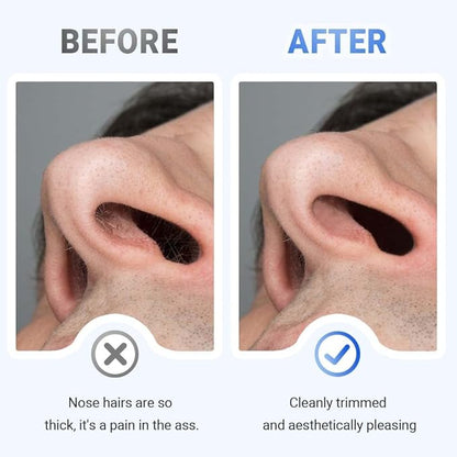 ROWPOZ 2-in-1 Nasal Hair Cutter, Durable Double Sided Trimmer Mini Nose Trimmer - Image 3