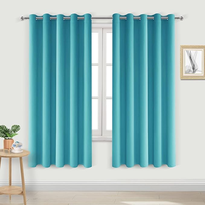 DWCN Blackout Curtains for Bedroom, Thermal Room Darkening Living Room Curtain by DWCN