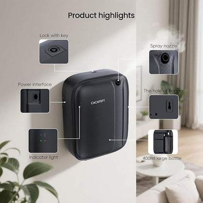 Waterless Diffuser, Hotel Scent Diffuser-Smart APP Control-400mL Capacity Up to - Image 6