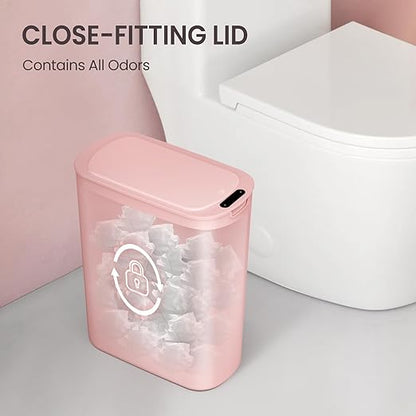 Cesun Motion Sensor Trash Can, 5 Gallon Automatic Bathroom Garbage Can - Image 6