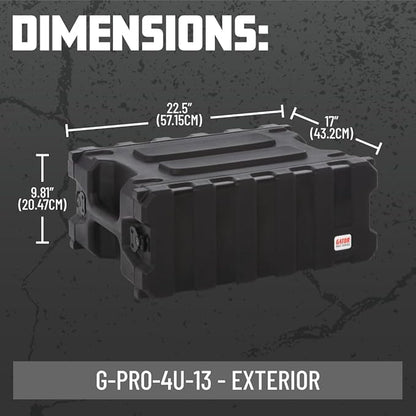 Gator Cases Pro Series 4U Rack Case - Image 7