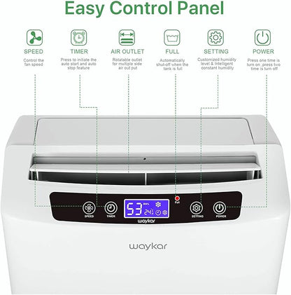 Waykar 2000 Sq. Ft. 2025 Energy Star Dehumidifier - Image 2