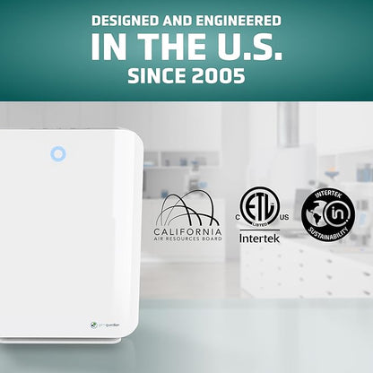 GermGuardian HEPA Air Purifier for Home, Large Rooms up to 1760 Sq. Ft. - Image 4