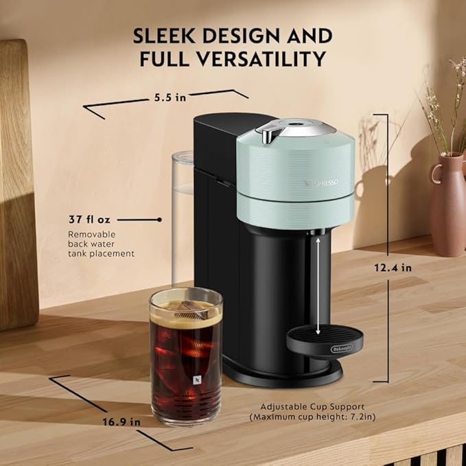 Nespresso Vertuo Next Coffee and Espresso Maker by De'Longhi - Image 7