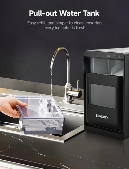 EUHOMY Nugget Ice Maker Countertop, 40Lbs/24H Pebble Ice Maker Machine - Image 6