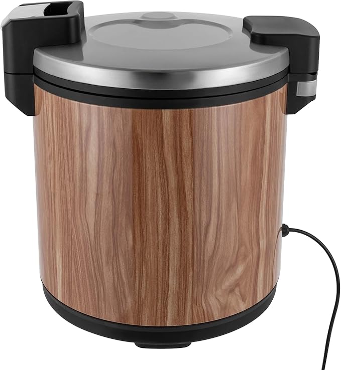 24.3qt/23L Commercial Rice Warmer, 110W Electric Adjustable Temperature Soup by Unknown