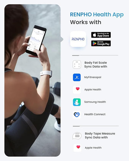 RENPHO Smart Scale and Tape Measure, Digital Bluetooth Scale - Image 5