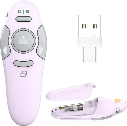 QUI Presentation Clicker Wireless Presenter Remote Clicker by QUI