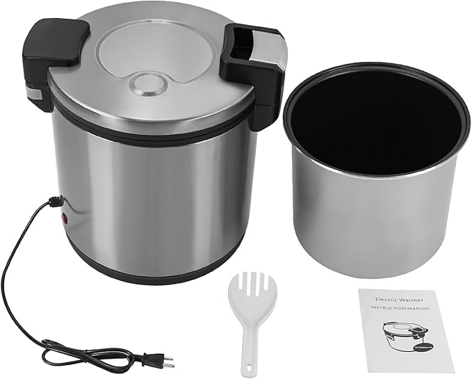 Commercial Electric Rice Warmer, Stainless Steel Rice Warmer Heavy Duty 6Gal - Image 8