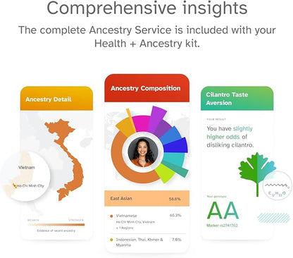 23andMe Health + Ancestry Service: DNA Test Kit, FDA-Authorized Reports - Image 6