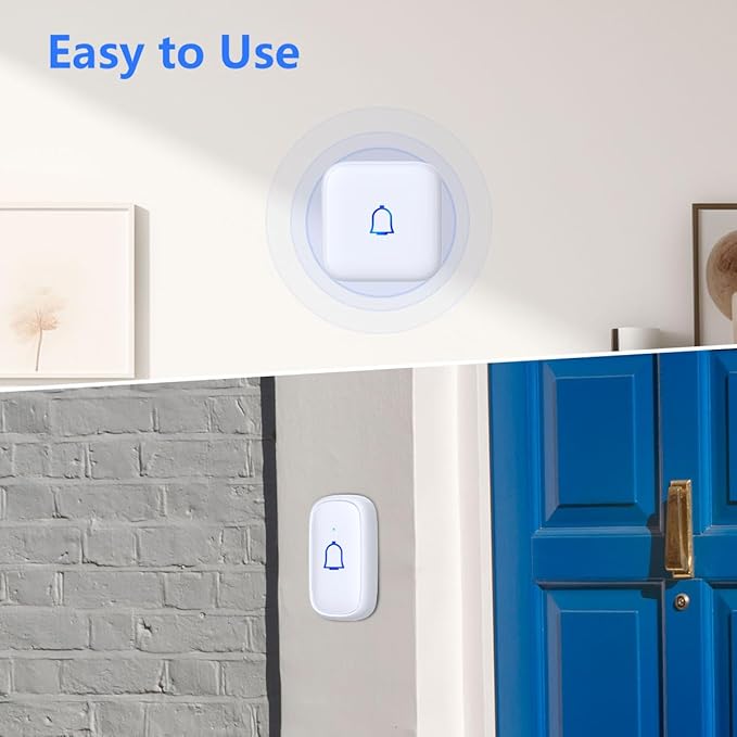 Wireless Doorbell IP66 Waterproof 1000 Feet - Image 7