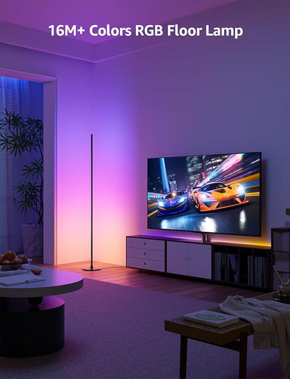 Lepro OE1 AI Corner Floor Lamp, Smart RGBICW LED Corner Lamp - Image 8
