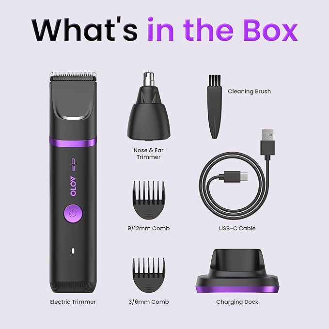 Groin & Body Hair Trimmer for Men - Image 8